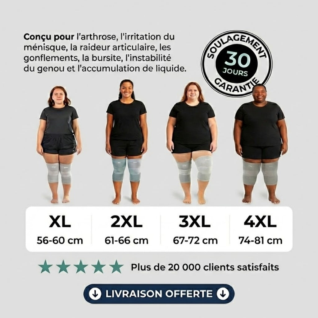 Genouillère en Bambou - FlexiMuscle™